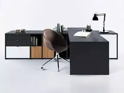 Copenhagen Sofa High-Quality 3D Model 3D model