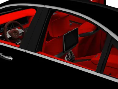 Mercedes-Benz S-Class W222  3D model