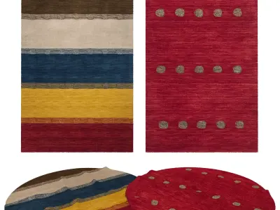 Rugs No 829 Low-poly 3D model