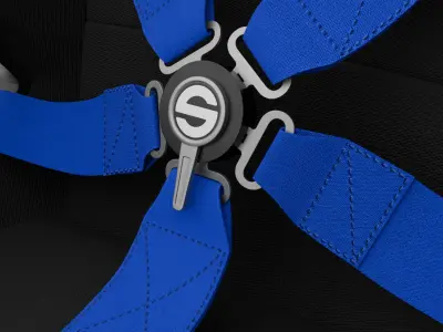 SPARCO ADV Elite carbon seat 3D model