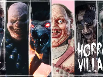 Horror Villains Pack - Rigged and Animated Low-poly 3D model