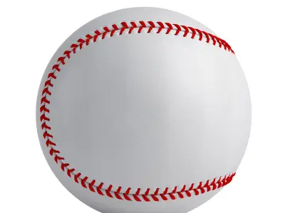 base ball 3D model 3D model
