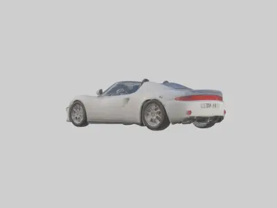 Targa Model 1 Low-poly 3D model