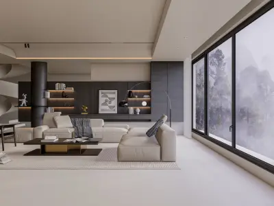 Living room 56 3D model