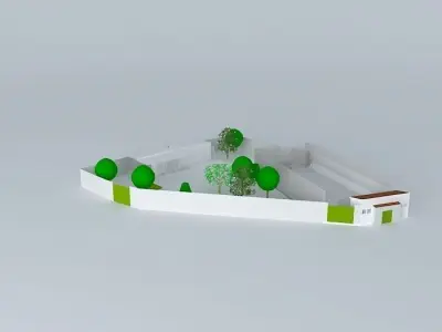 Local pool Free 3D model