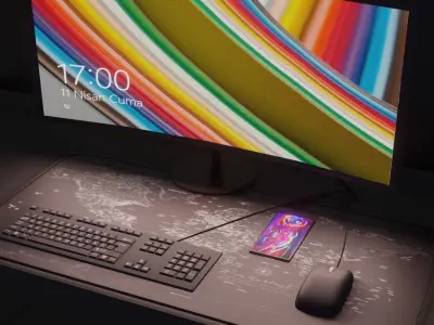 room scene  Low-poly 3D model