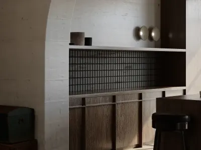 Japandi Kitchen  3D model