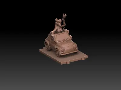 Plum TUSSLE FOR VICTORY 3D print model