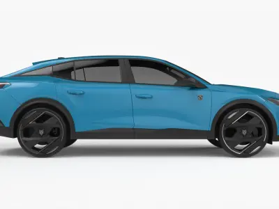 Peugeot 408 3D model