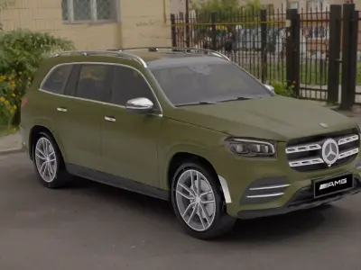 Mercedes-Benz S-GLS 580 AMG  3D model 3D model