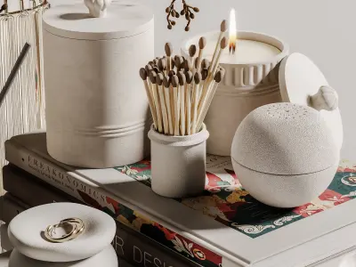 decorative set 134 3D model