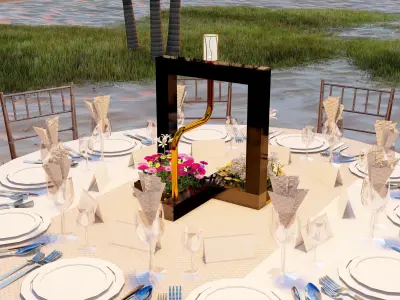 Table Centrepiece 3D model