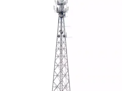 Telecom Tower 3D model