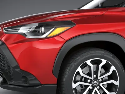 Toyota Corolla Cross Hybrid 2023 3D model purchase