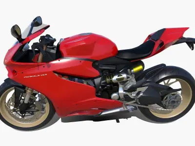 Motorcycle Ducati 3D model
