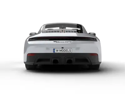 Porsche 911 Carrera 4GTS 2025 3d model 3D model