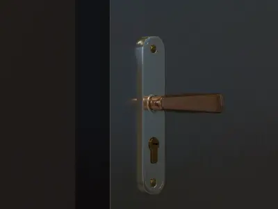 Entrance door Free 3D model purchase