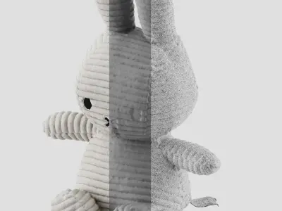 Miffy Kids Toy 3D model