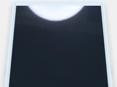 NISSEDAL Mirror Low-poly 3D model