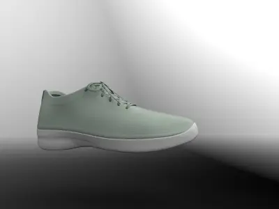 Sneaker Low-poly 3D model