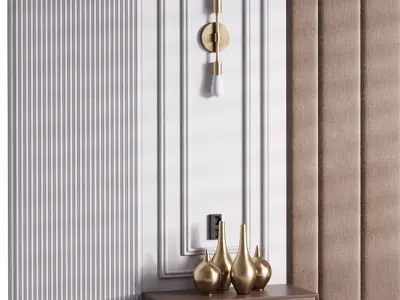 Decorative Wall panel  33 3D model