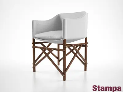 Stampa Cadeira Ripiego chair 3D model