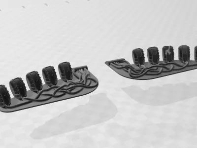 Nemesis Board Game Diorama 3D print model