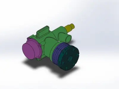 Air engine 3d printed model 3D print model
