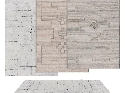 Rugs No 1027 Low-poly 3D model