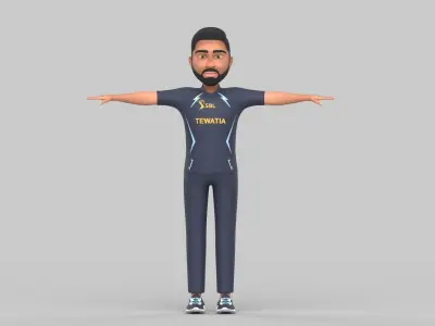Rahul Tewatia 3D model