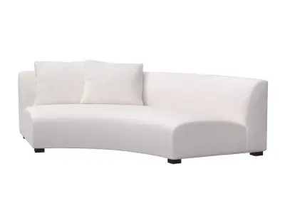 Liam Right Arm Facing Sofa Piece 3D model
