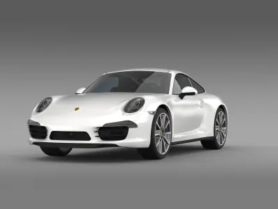 Porsche 911 carerra 4s 2013 3D model