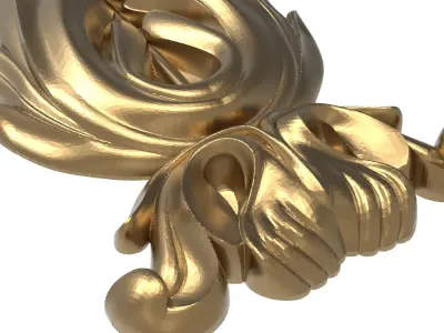  decorative pattern ready for 3D printing 3D model