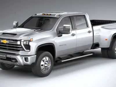 Chevrolet Silverado 3500 HD CG 2024 3D model