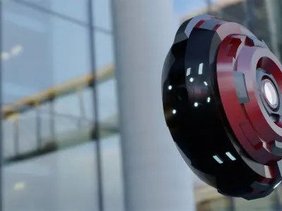 Sentinel Drone Project Free 3D model