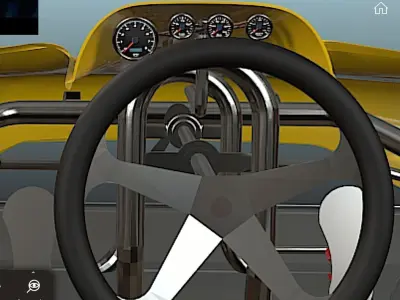 Harley Davidson Go-Kart - High Poly 3D model