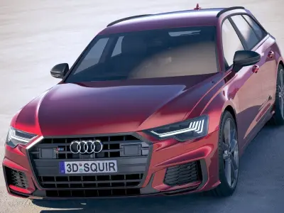 Audi S6 Avant 2020 3D model