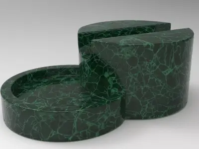 Hop Ashtray Low-poly 3D model