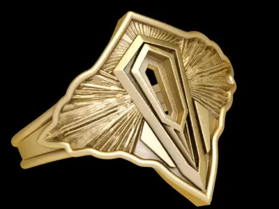 Eye of providence ring 3D print model