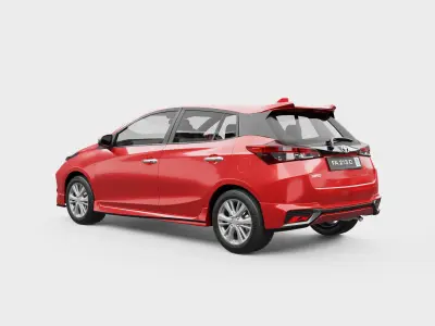 Toyota Yaris Hatchback 2023 3D model