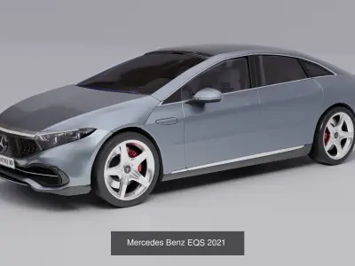 Mercedes Benz cars asset 3D Model Pack