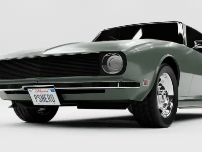 Chevrolet Cameo 1968 3D model