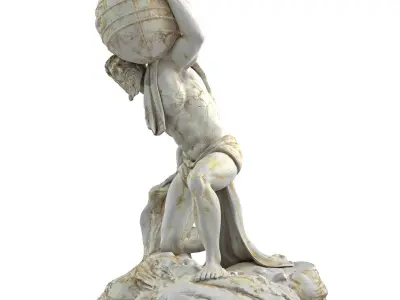 Atlant Sculpture 3D model