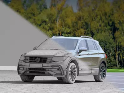 Volkswagen Tiguan  3D model