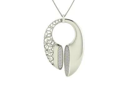 Fashion Jewelry  Pendant  Free 3D print model