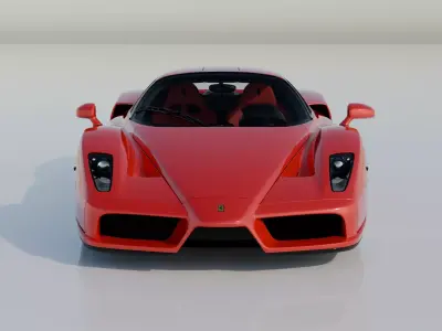 Ferrari Enzo 2004 Game and Cinematic Ready Realistic Low-poly 3D model