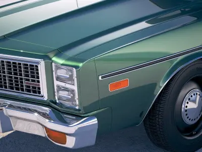 Dodge Monaco 1977 3D model