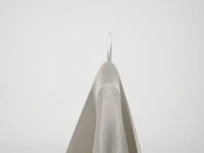 Towel Collection 3 towels - towels 3D model