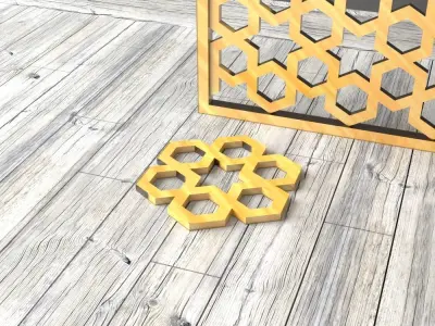 Decorative Panels Pack 2 3D Model Collection