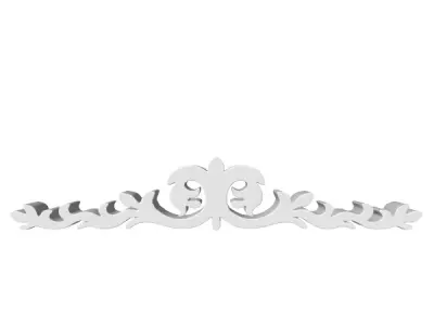 Window Header 3 3D model